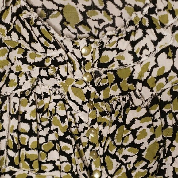 Fenn Wright Manson Sleeveless Abstract Top XL - Picture 4 of 6